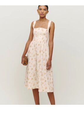 white short sleeve midi dress White Flared Short Sleeve Cotton Midi Dress  shopaleena